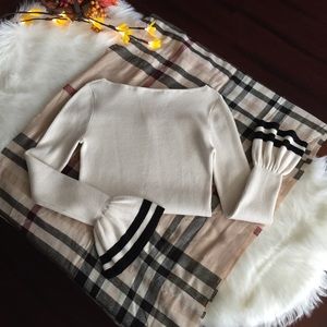 Ralph Lauren Boatneck Bell Sleeve Sweater Sz PXS